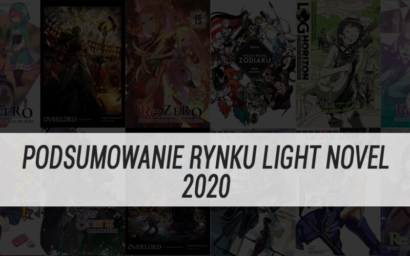 Podsumowanie rynku light novel 2020
